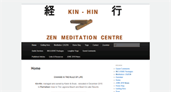 Desktop Screenshot of kinhinzencentre.com